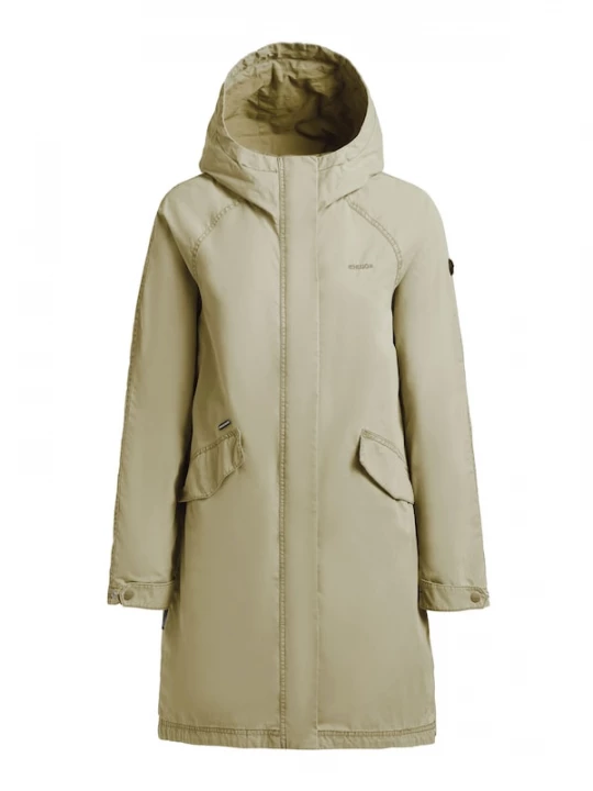 Foto van product khujo Tussenparka 'Leal' lichtgroen