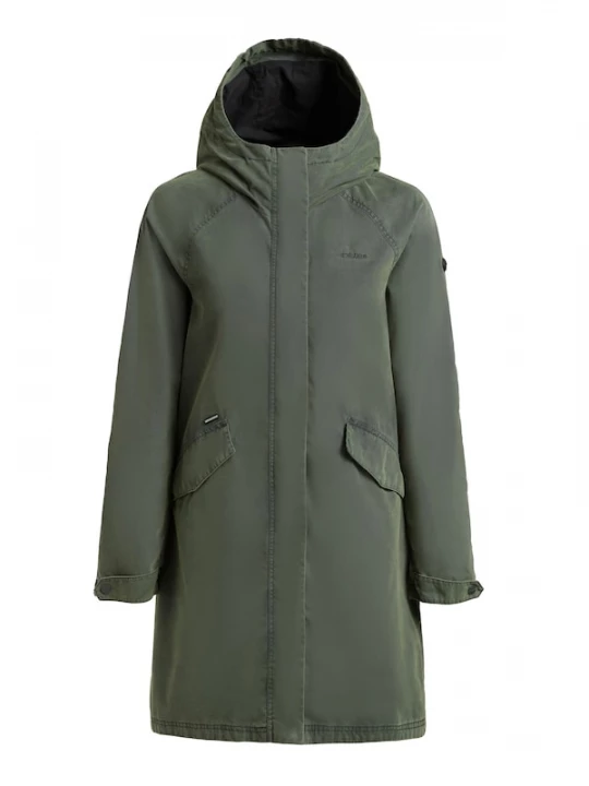 Foto van product khujo Tussenparka 'Leal' olijfgroen