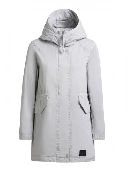 Foto van product khujo Tussenparka 'Nika' lichtgrijs