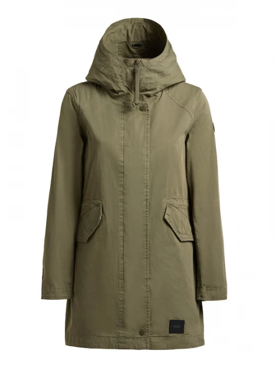 Foto van product khujo Tussenparka 'Nika' olijfgroen