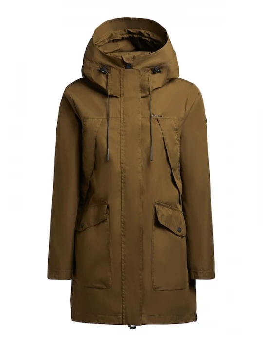 Foto van product khujo Tussenparka olijfgroen