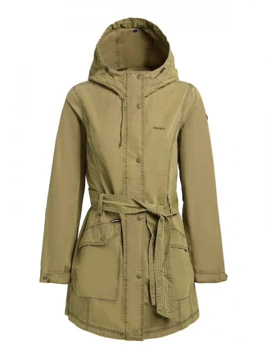 Foto van product khujo Tussenparka 'Prea' olijfgroen