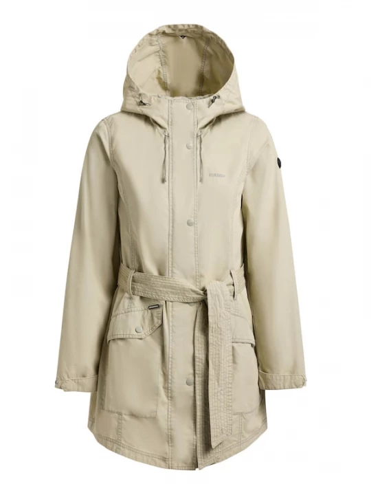 Foto van product khujo Tussenparka 'Prea' pastelgroen