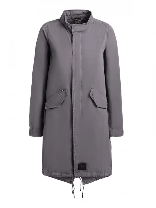 Foto van product khujo Tussenparka 'Theres' donkergrijs