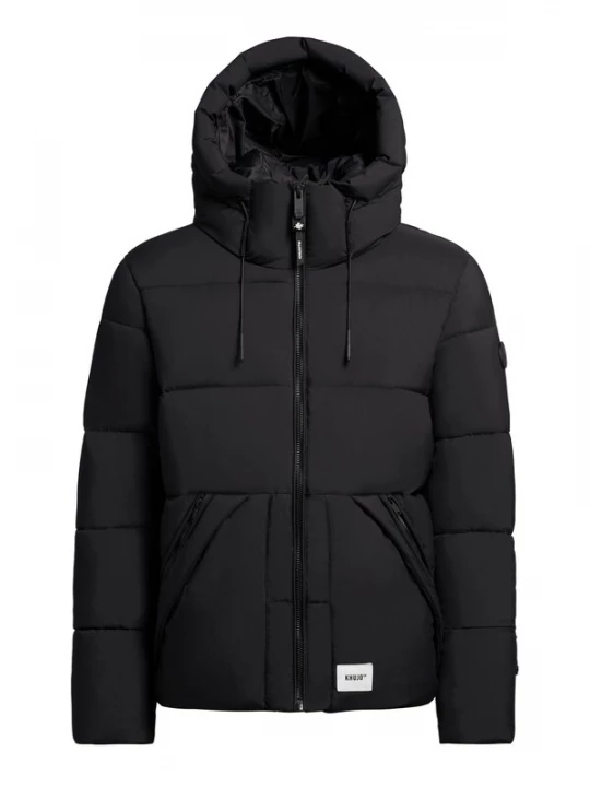 Foto van product khujo Winterjas 'Bela' zwart / wit