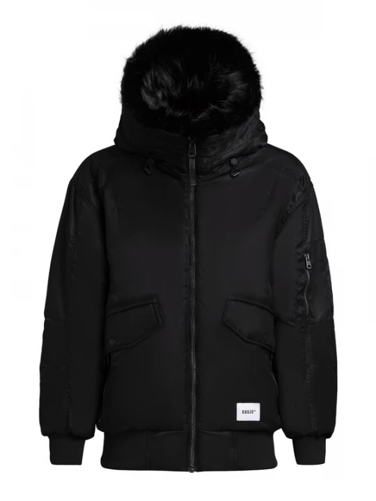 Foto van product khujo Winterjas 'Cela' zwart