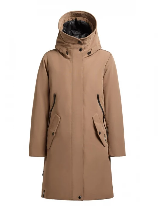Foto van product khujo Winterjas ' CHARLYN4 ' lichtbruin