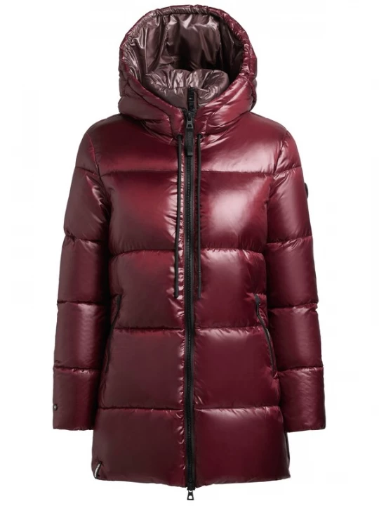 Foto van product khujo Winterjas 'Dasha' wijnrood / donkerrood