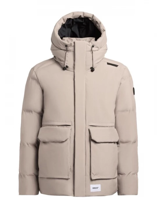 Foto van product khujo Winterjas 'Dave' beige / wit