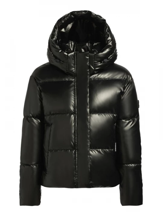 Foto van product khujo Winterjas 'Devina Shiny' donkergroen