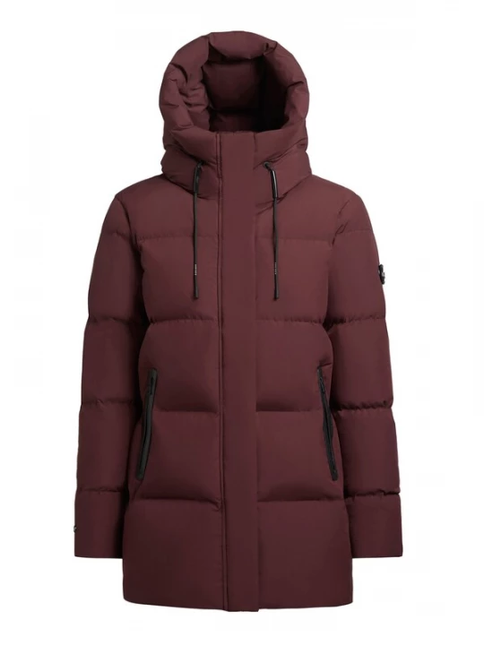 Foto van product khujo Winterjas 'Drown' wijnrood