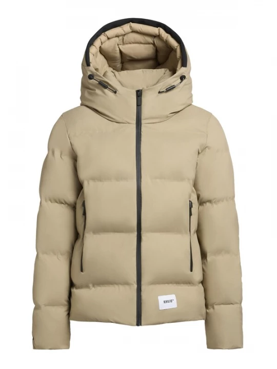 Foto van product khujo Winterjas 'Liev-YM' beige / zwart