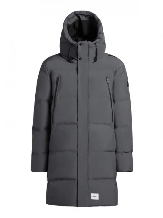 Foto van product khujo Winterjas 'Morse 2' basaltgrijs / zwart