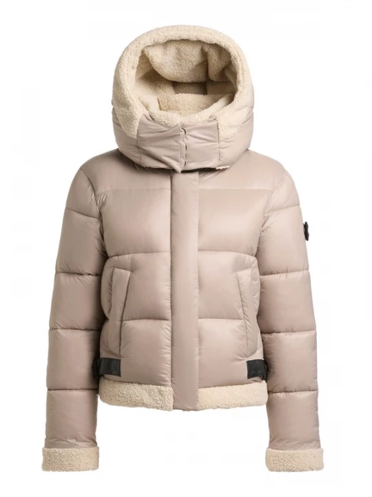 Foto van product khujo Winterjas 'Nessie 2' lichtbeige / greige