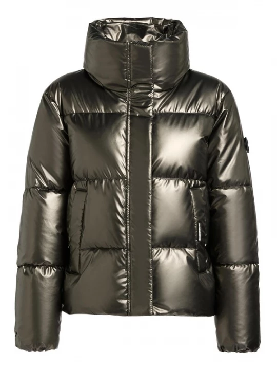 Foto van product khujo Winterjas 'Rinja Shiny' bruin