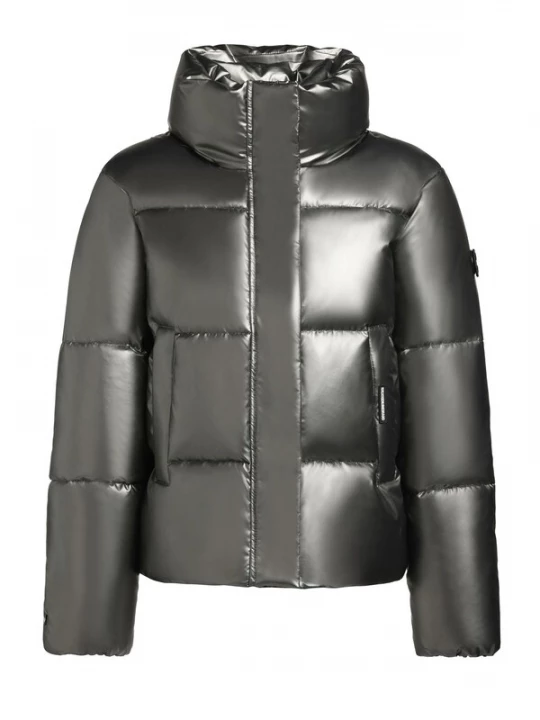 Foto van product khujo Winterjas ' Rinja Shiny-YM ' grijs