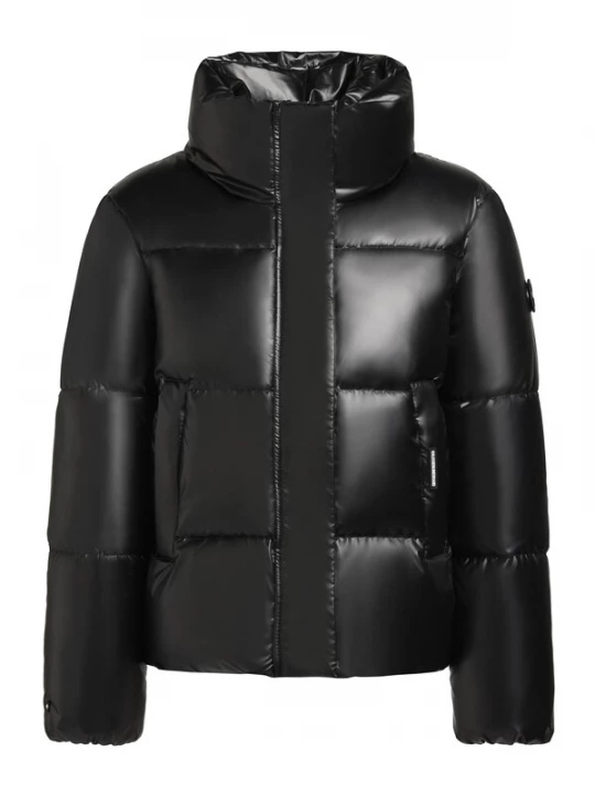 Foto van product khujo Winterjas 'Rinja Shiny' zwart