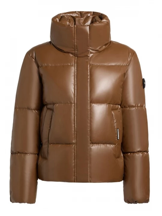Foto van product khujo Winterjas 'Rinja2 Shiny' bruin