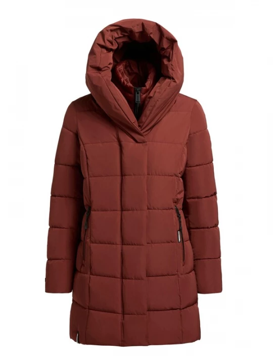 Foto van product khujo Winterjas ' TENX ' donkerrood