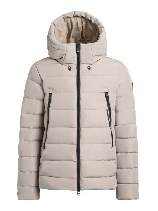 Foto van product khujo Winterjas 'WOU' greige / zwart