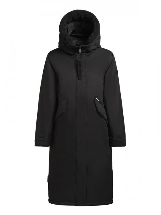 Foto van product khujo Wintermantel 'Agneta-YM' zwart