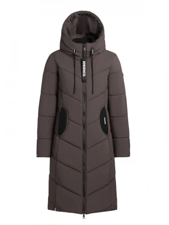 Foto van product khujo Wintermantel 'Aribay6' donkergrijs