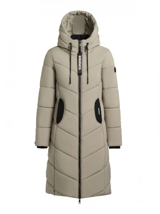 Foto van product khujo Wintermantel 'Aribay6' lichtgrijs