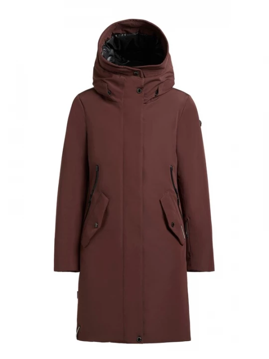 Foto van product khujo Wintermantel 'Charlyn5' wijnrood