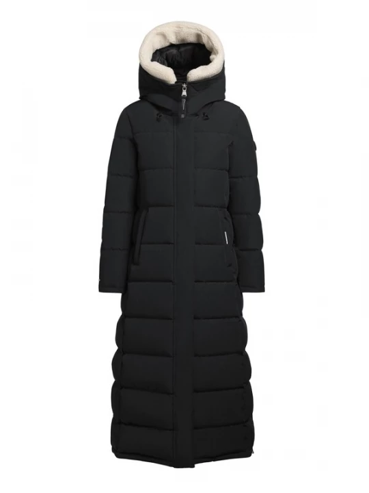 Foto van product khujo Wintermantel ' CLARESSE TEDDY ' zwart
