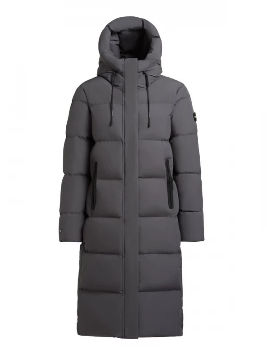 Foto van product khujo Wintermantel 'Coulin Matt' donkergrijs