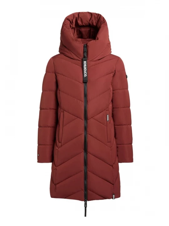 Foto van product khujo Wintermantel 'Darka2' donkerrood