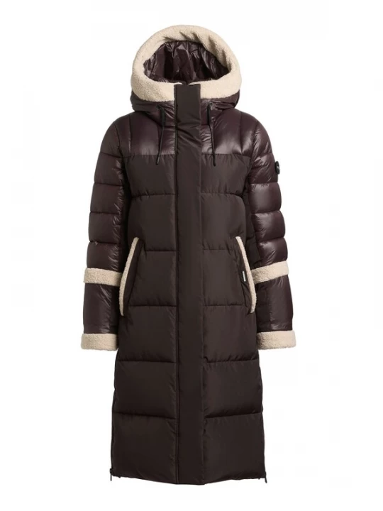 Foto van product khujo Wintermantel 'Desna2' beige / donkerbruin