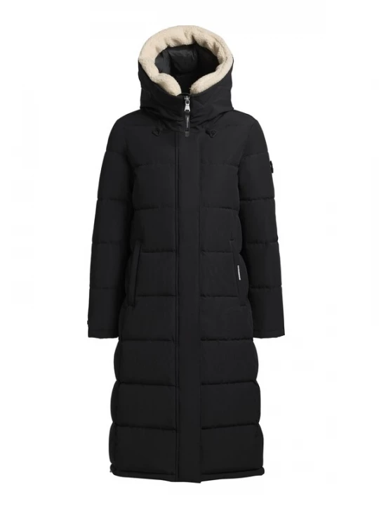 Foto van product khujo Wintermantel ' DEVION TEDDY ' zwart