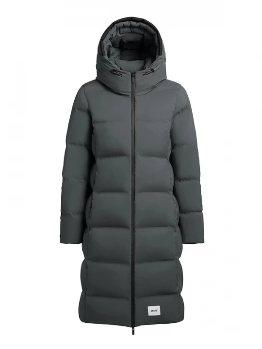 Foto van product khujo Wintermantel ' Finnie3 ' donkergrijs / wit