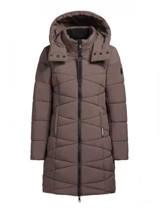 Foto van product khujo Wintermantel 'Fitt3' taupe / zwart