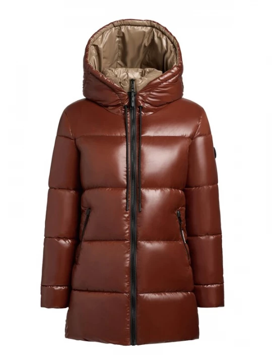 Foto van product khujo Wintermantel 'Grana-YM' kastanjebruin