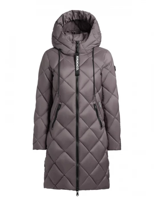 Foto van product khujo Wintermantel 'Linda' donkergrijs