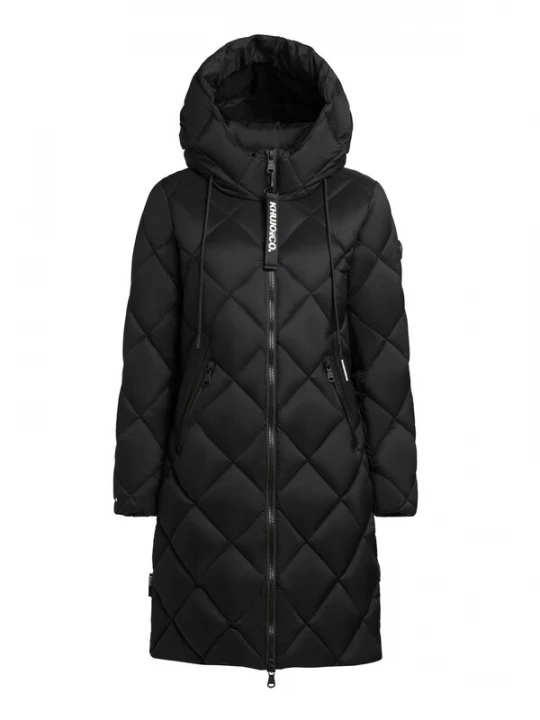 Foto van product khujo Wintermantel 'Linda' zwart