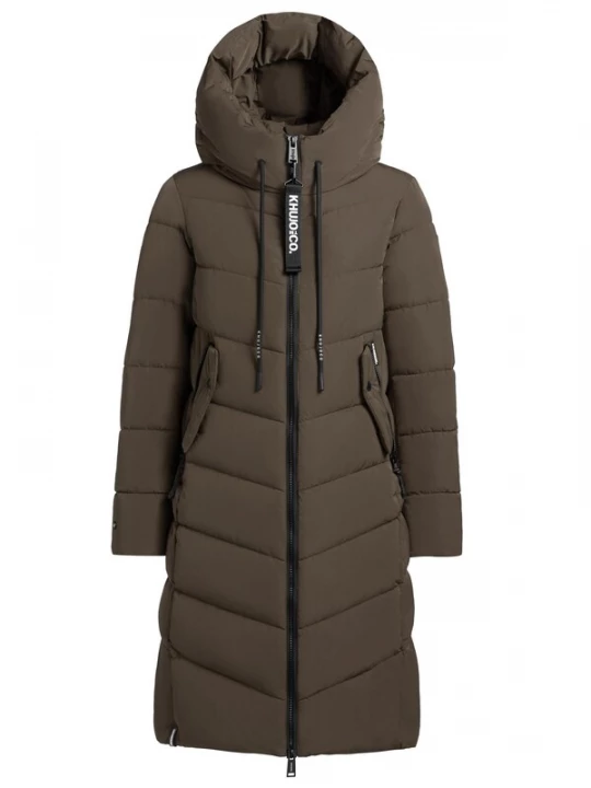 Foto van product khujo Wintermantel 'Mikia2-YM' olijfgroen