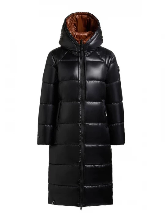 Foto van product khujo Wintermantel 'Nashi' cognac / zwart