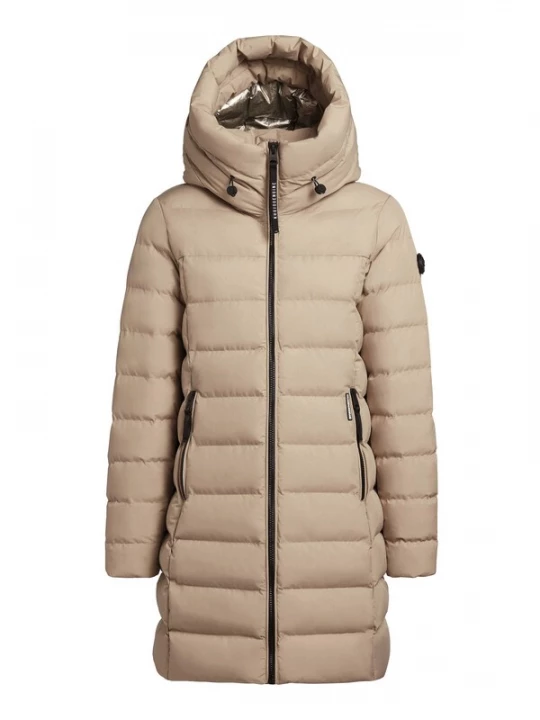 Foto van product khujo Wintermantel 'Nekar' beige / zwart