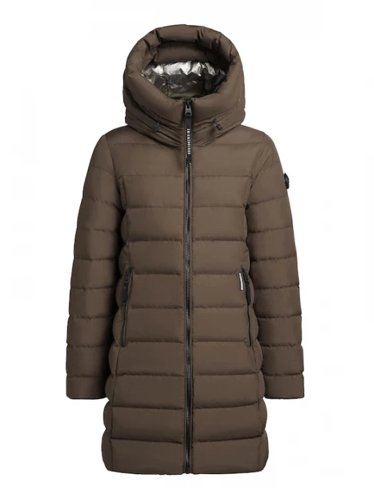 Foto van product khujo Wintermantel 'Nekar-YM' kaki