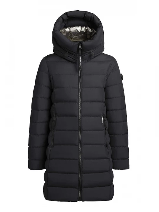Foto van product khujo Wintermantel 'Nekar-YM' zwart