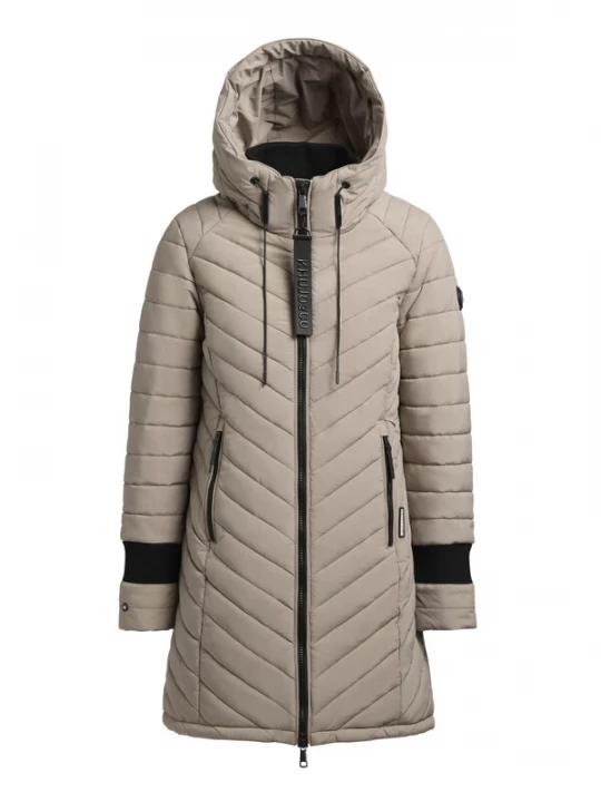 Foto van product khujo Wintermantel 'Nita3' beige / zwart