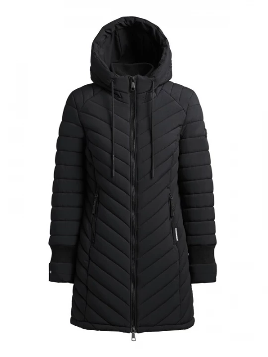 Foto van product khujo Wintermantel 'Nita4' zwart