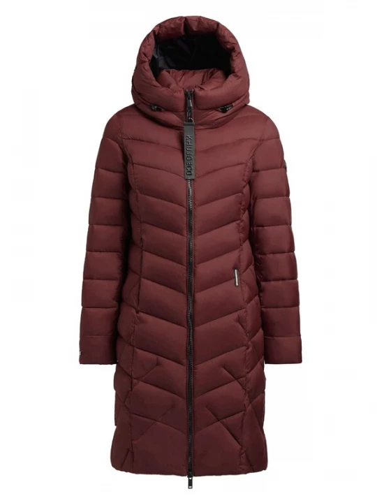 Foto van product khujo Wintermantel 'ODANA2' wijnrood
