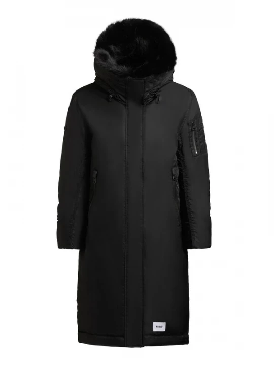 Foto van product khujo Wintermantel 'Oliva' zwart