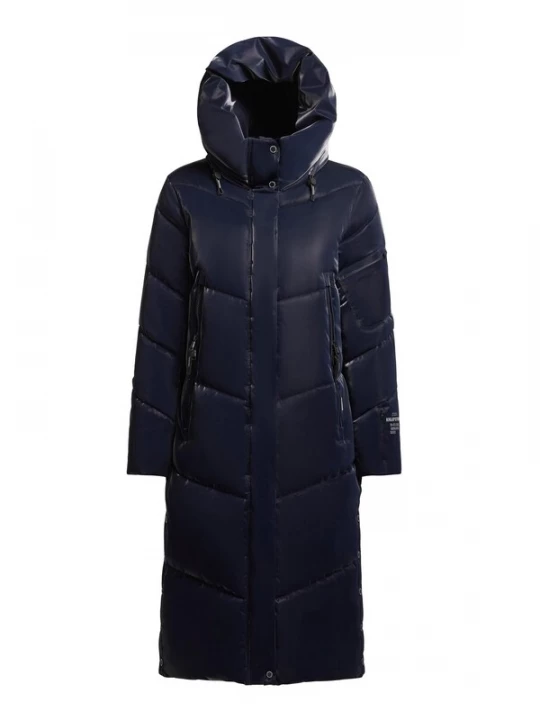 Foto van product khujo Wintermantel 'Pulset Shiny' donkerblauw