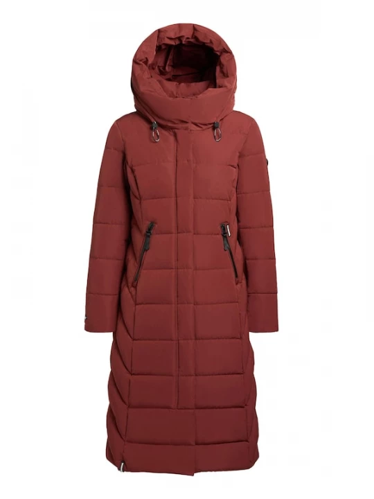 Foto van product khujo Wintermantel 'Sensy-YM' donkerrood