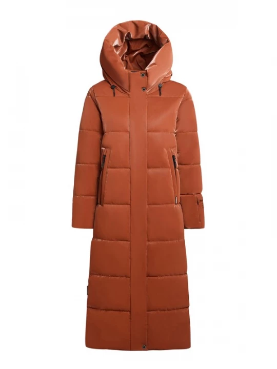 Foto van product khujo Wintermantel 'Soulani5 Shiny' bruin